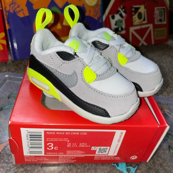 Nike Other - nike air max 90 crib bootie size 3c